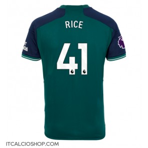 Arsenal Declan Rice #41 Terza Maglia 2023-24 Manica Corta